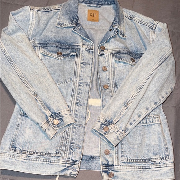 GAP Jackets & Blazers - GAP Faded Blue Denim Jacket